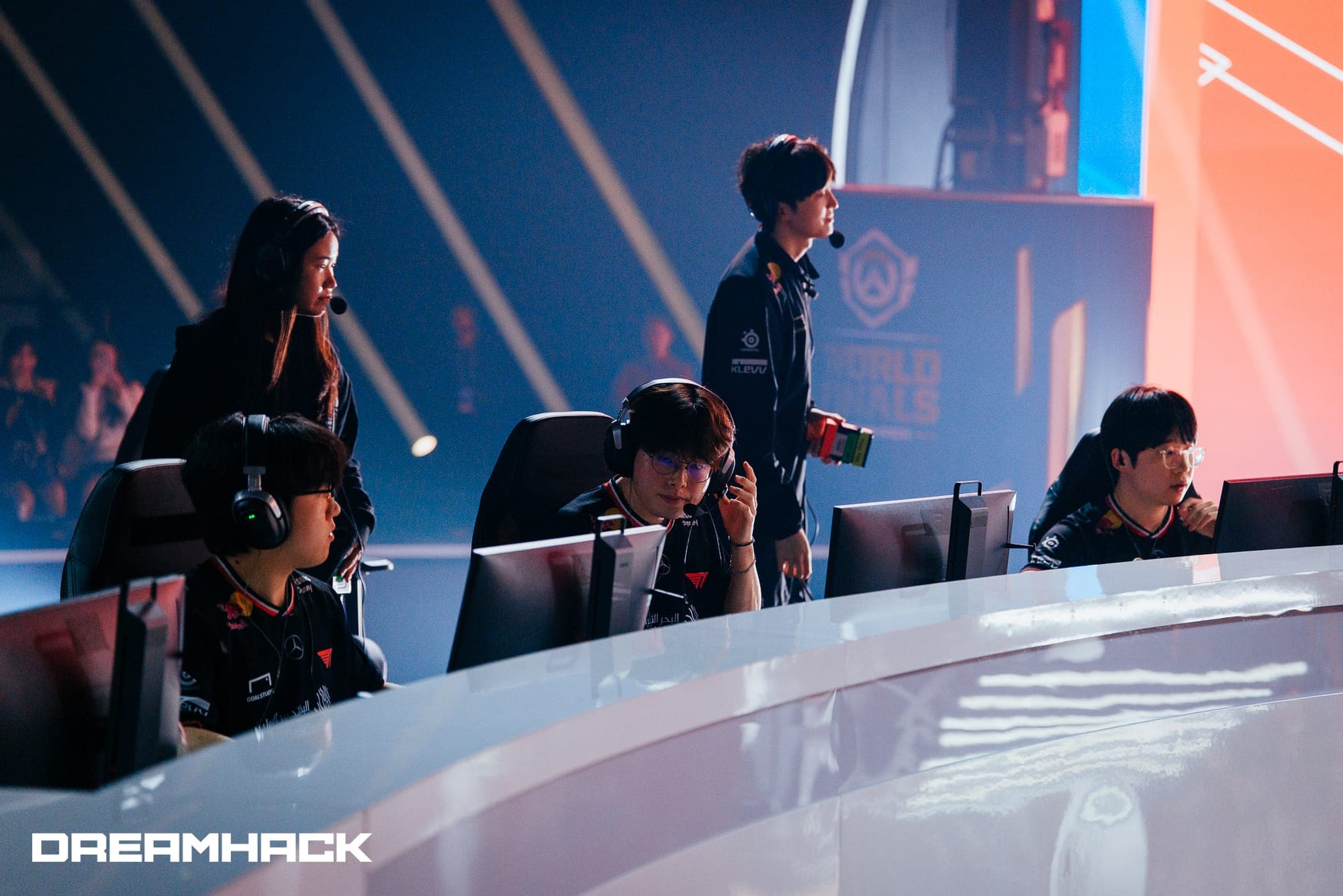 T1 at the 2025 World Finals in DreamHack.