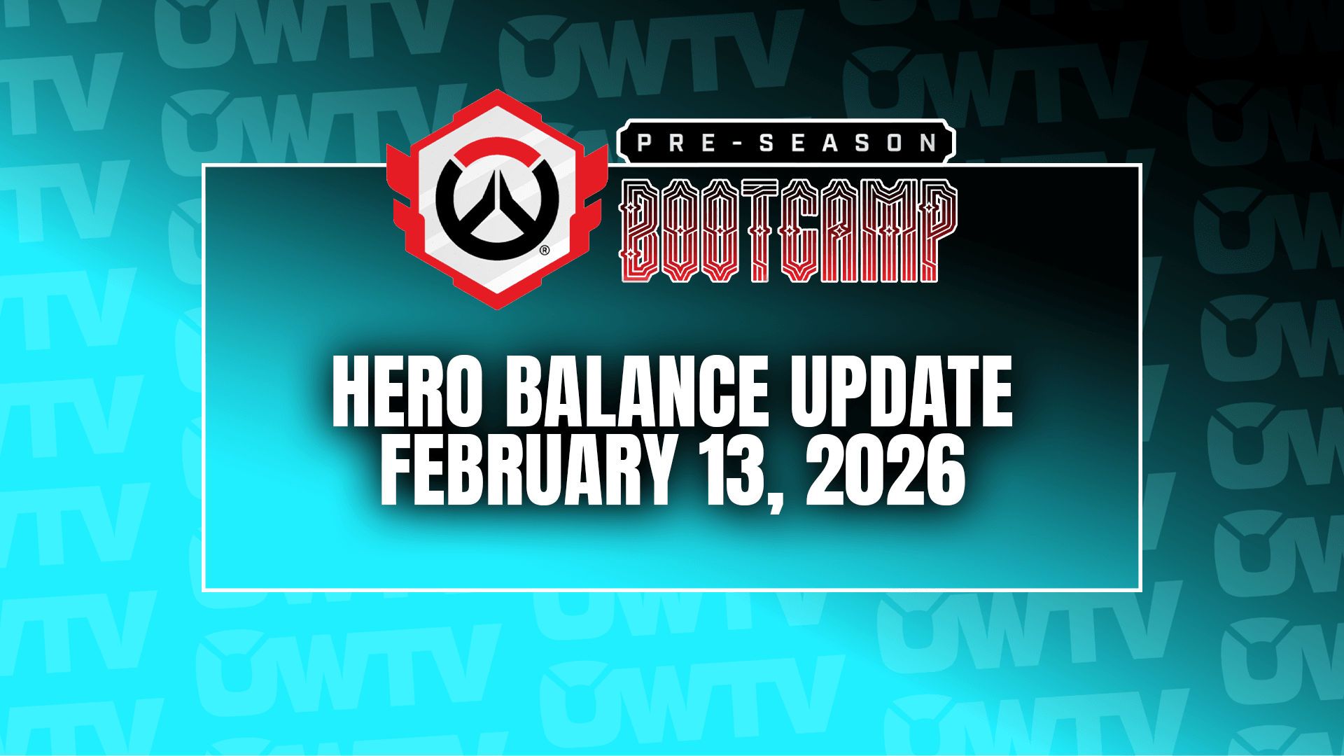 📝 Blizzard release balance update for the six new heroes
