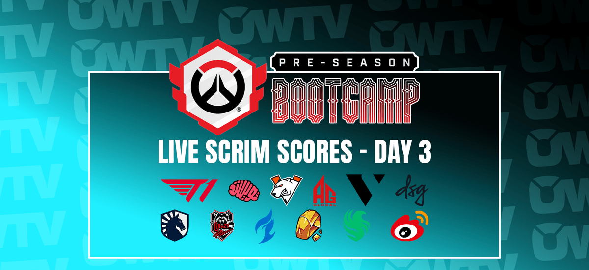 📝 OWCS Pre-Season Bootcamp live scrim updates - Day 3