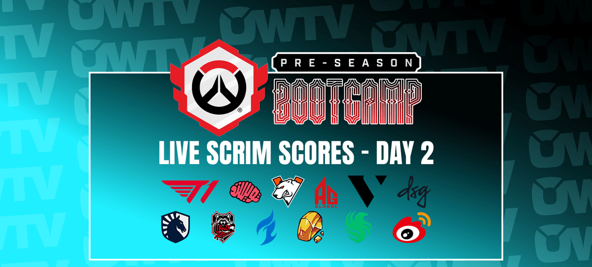📝 OWCS Pre-Season Bootcamp live scrim updates - Day 2