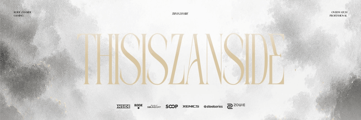 RØDE ZANSIDE GAMING twitter cover photo. Image by ZANSIDE.