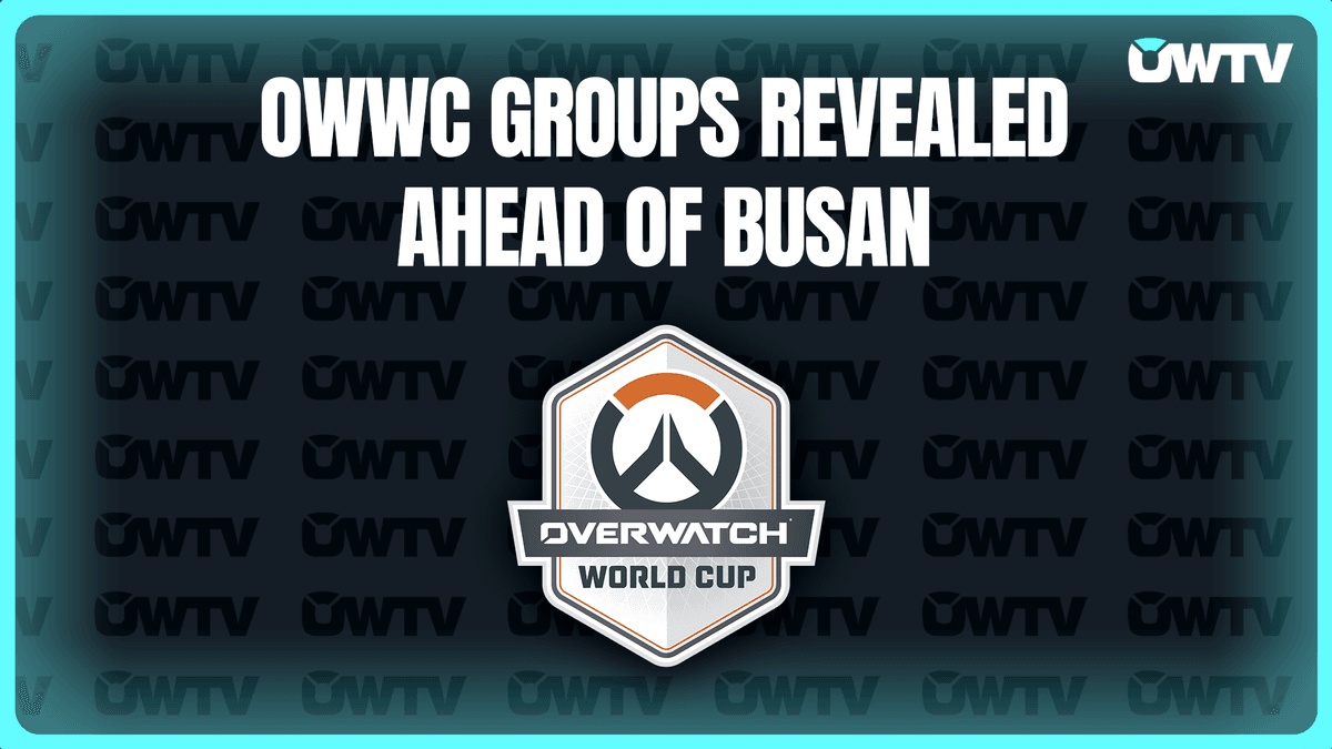 2026 Overwatch World Cup groups revealed ahead of Busan Group Stage