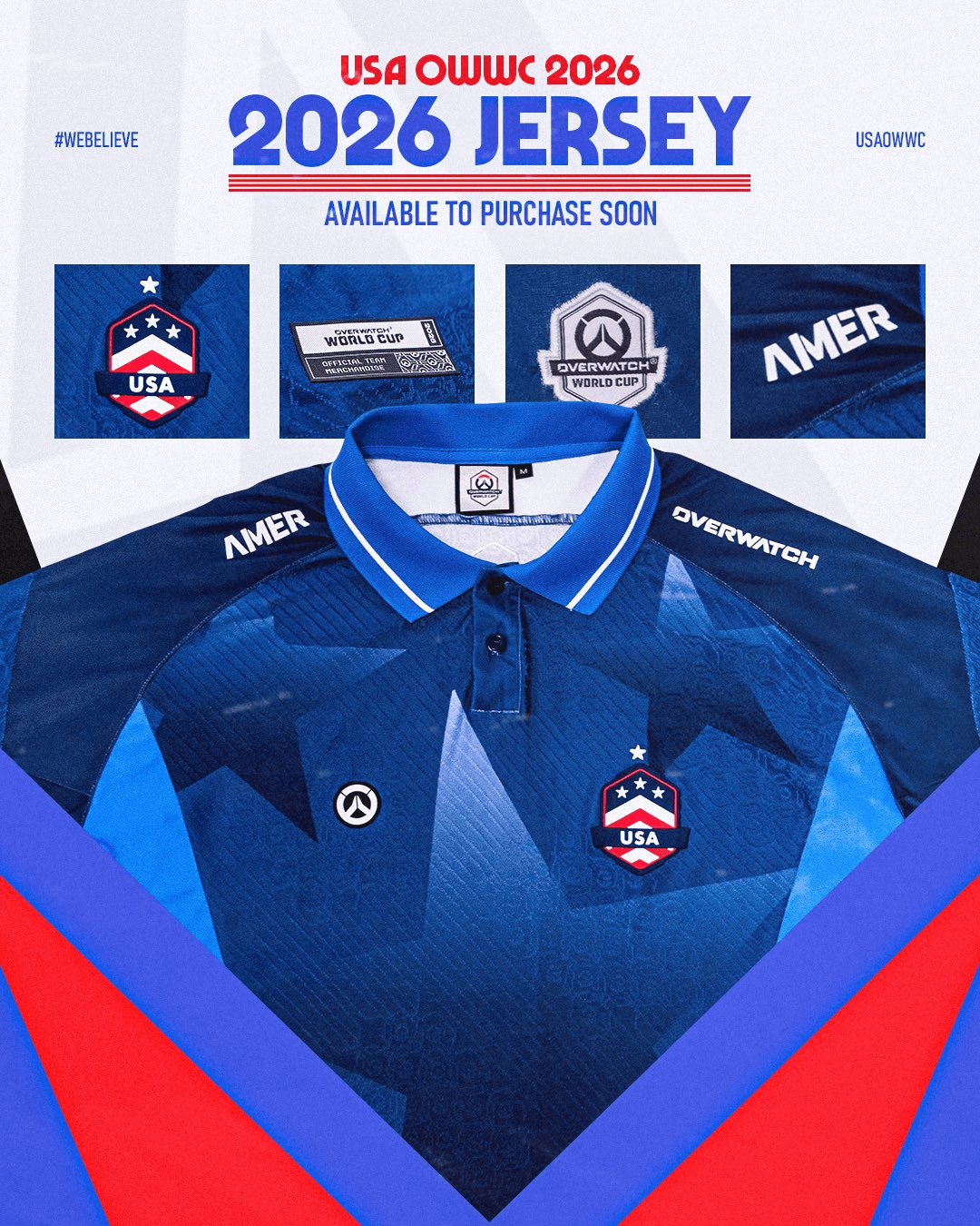 Team USA OWWC 2026 jersey