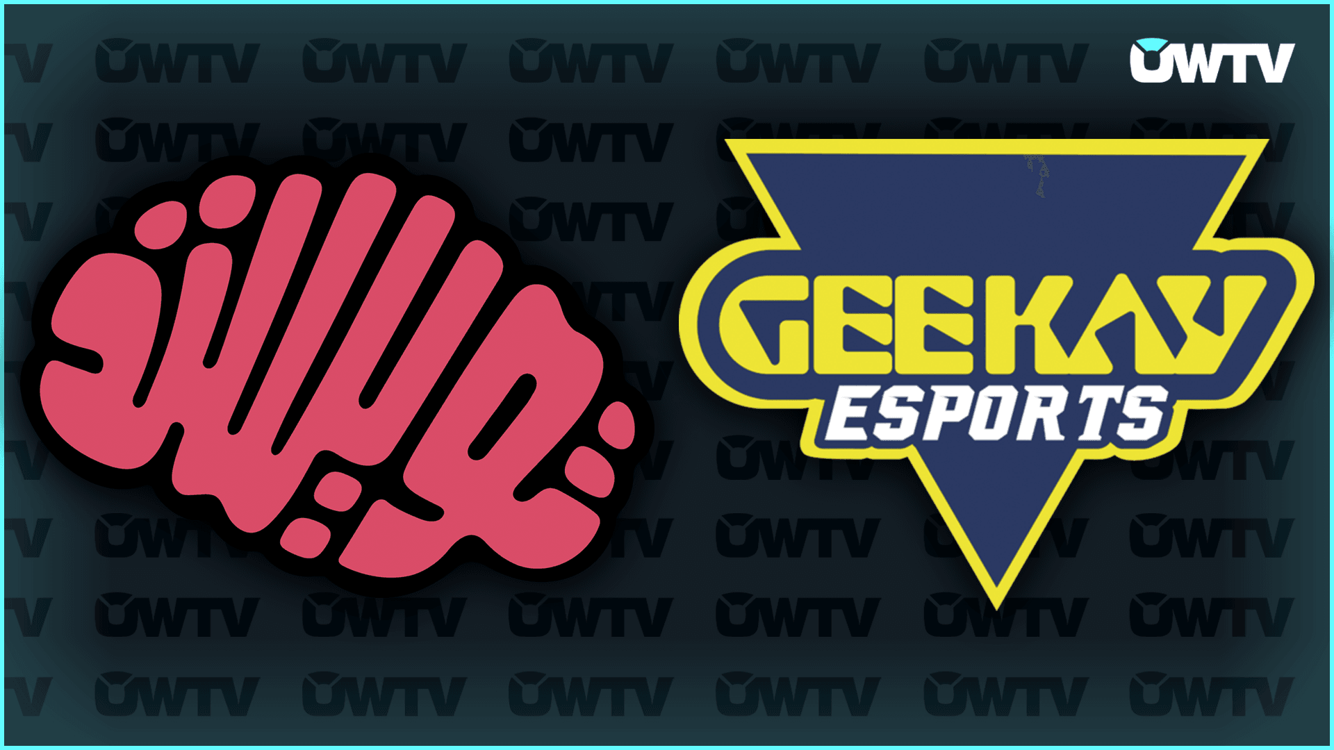 Twisted Minds vs. Geekay Esports logos