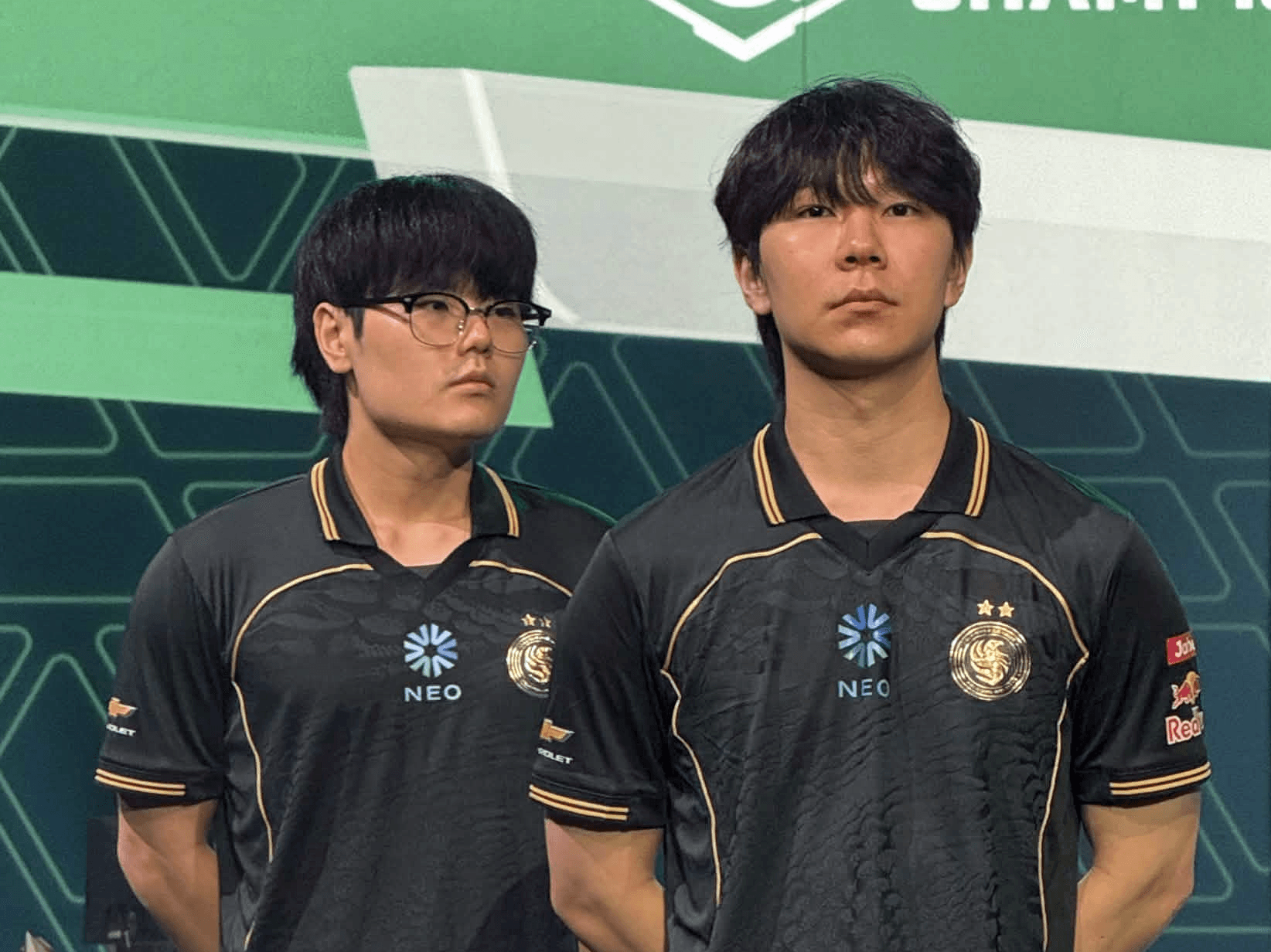 MER1T and ChiYo before their clash with T1