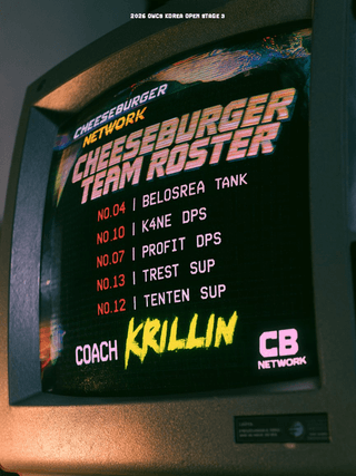 Ordering an old classic: Cheeseburger announce roster for OWCS Stage 3
